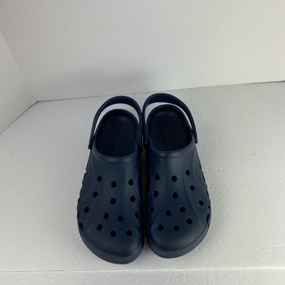 Men's Crocs Baya Navy Clogs Slip On Slide Sandals - Picture 11 of 11